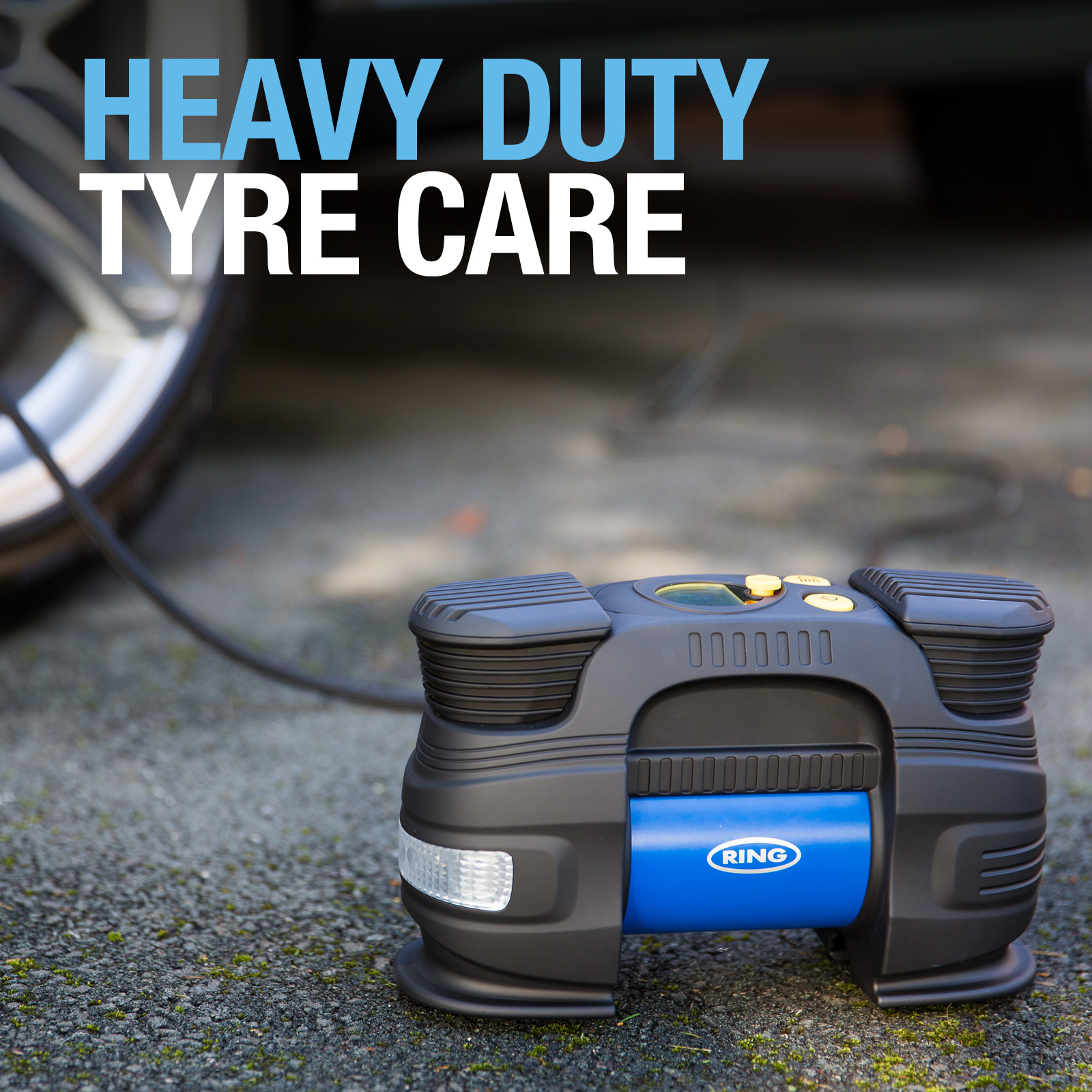 Caravan sales tyre pump